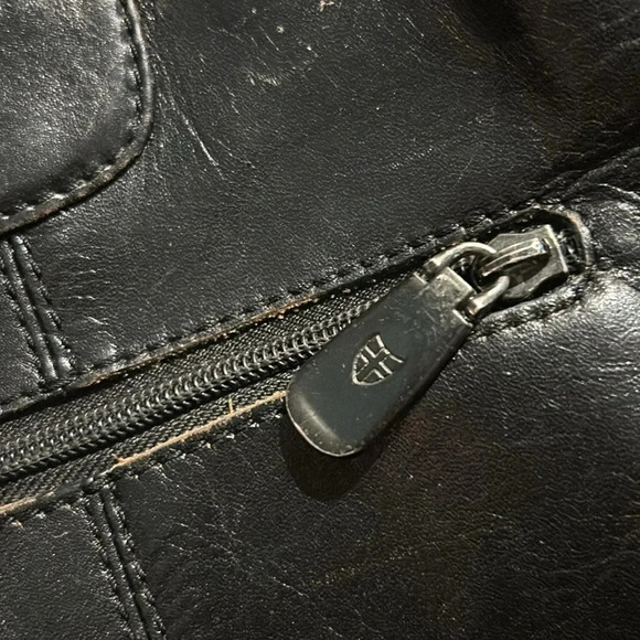 Vintage leather  backpack - Picture 6 of 6